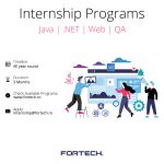 Fortech Internship Programs 2021