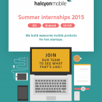Summer Internships in Mobile App Development @ Halcyon Mobile