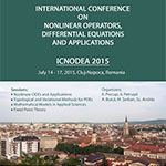 International Conference on Nonlinear Operators, Differential Equations and Applications: July 14-17, 2015, Cluj-Napoca, Romania