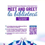 Meet and greet la bibliotecă