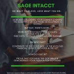 Sage Intacct Internship 2018