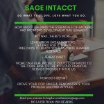 Sage Intacct Paid Summer Internship 2019
